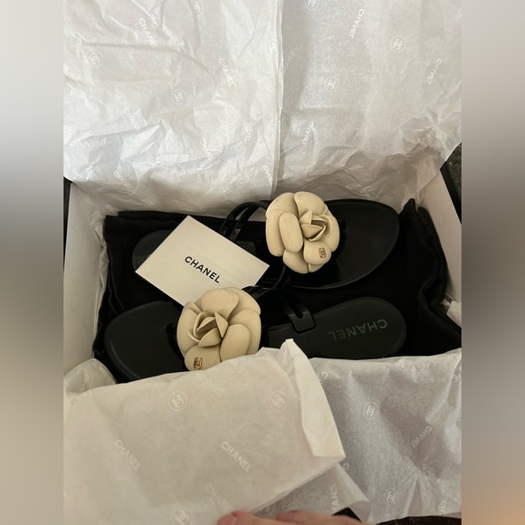 Chanel Camellia Sandals - Picture 9 of 10